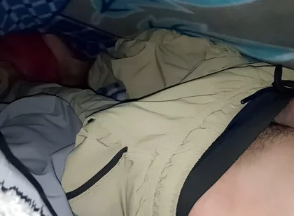 First Time Hold My Stepbrother Big Monster Cock Midnight