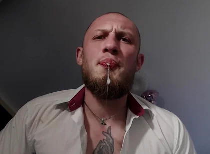Dominates, Spits Saliva and Releases Sperm.