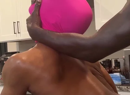 Huge Black Dick Fucks and Breeds Athletic Ass