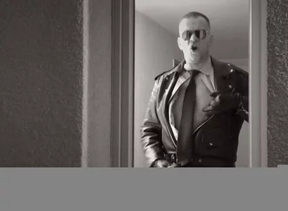 Leather Man 4 Cock Play & Piss Two Times