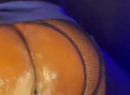 Masturbating That Big Black Ass
