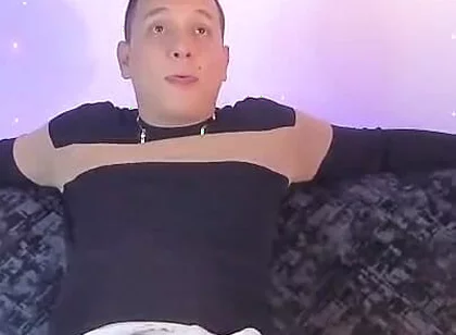 Latino Shows off His Bump on Camera Inside His Gray Sweatshirt