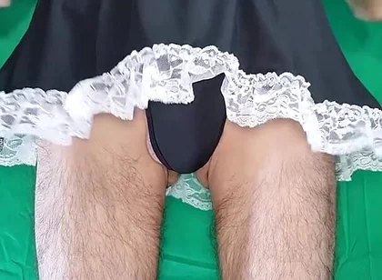 Maid Costume Try on!