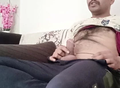 Masturbating on My Couch Watching TV