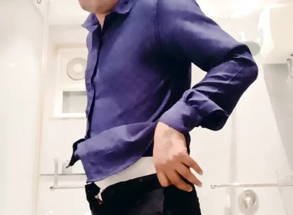 Getting Dressed and Masturbating