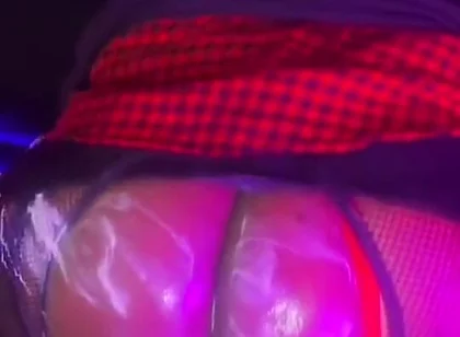 Masturbating My Big Ass with a Dildo