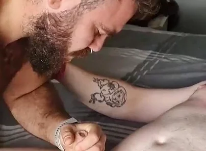 Sucking Bear Cock