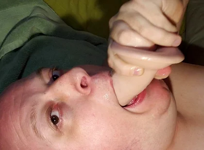 Deepthroat 2 Huge Dildo Pt2