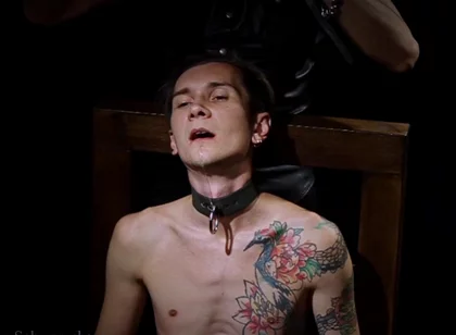 Nicky Pleasure Throne: Multiple Gags, Drooling Ball, Intense Armpit Tickling