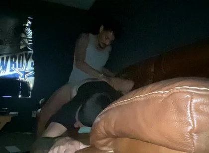 White Boy Takes a Pounding From Big Latin Dick