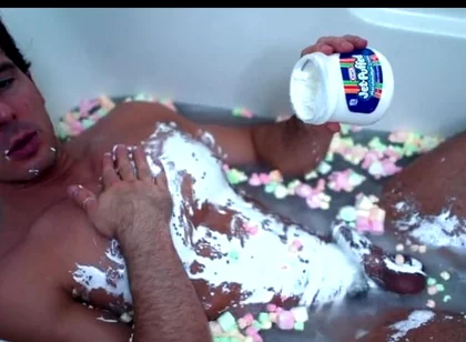 Marshmallow Bath Rub Down