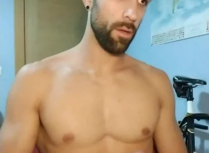 Handjob with Cumshot and Showing My Dick Close up