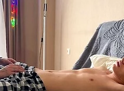I Woke Up My Friend With A Hot Blowjob And Then Fucked Him