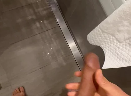 Do You Want a Golden Shower? After I Can Cum in Your Mouth.