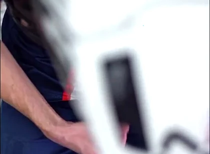Playing with Jordan Retro Iv Sneakers and Cumming Inside