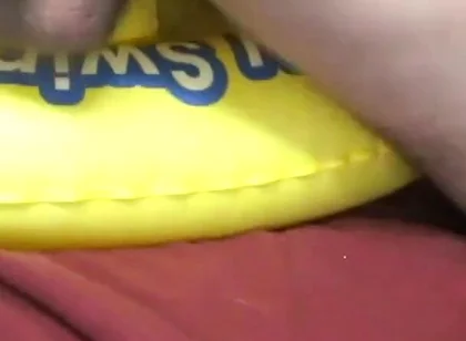 The yellow float