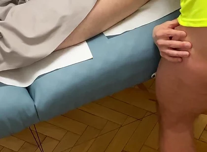 I Massaged a Friend, and Then Gave It to My Butt. 1part 4K Video