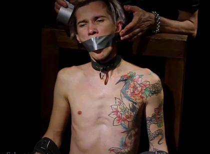 Nicky Throne Part 2: Gag Switch, Drooling, Armpit Tickling & Hair Trim