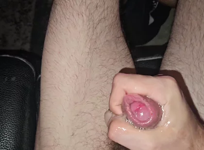 Playing with My Big Hard Dick Edging Cum and Smoking Fetish Cumshot