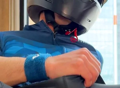 Suit Bike and Cum