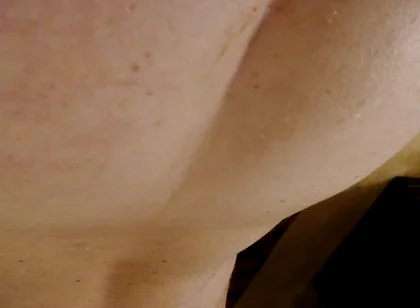 Fucked by a Big Thrusting Dildo