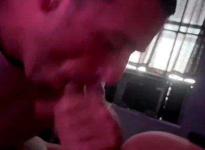 Huge Uncut Latino Dick Throat Fucking His Man