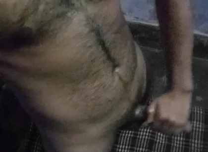 Jerking My Big Dick in Home Alone