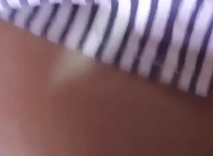 I Lift a Femboy's Skirt and Fuck His Huge Tight Ass Bareback Until I Cum
