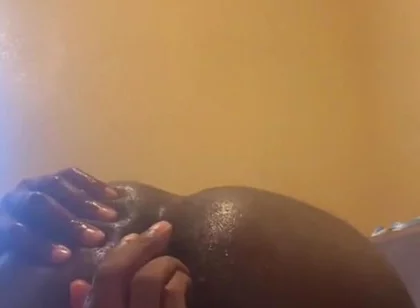 Teasing Striptease Stroking My BBC Anal Butt Plug Masturbation