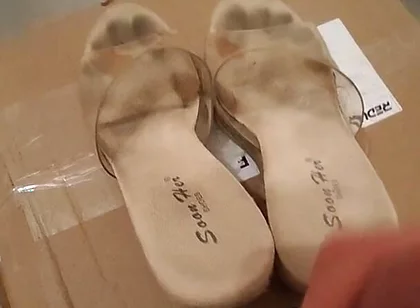 Ejaculation on Worn Heels