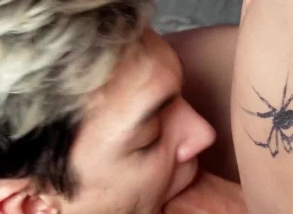 Cute Twink Makes a Big Dick Cum