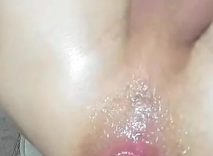 The Anal Prolapse Ball Is Stuck in My Ass and I Have to Push It Out