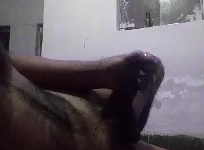Unique Style Masturbating and Oiling My Dick and Getting Ready for Sex