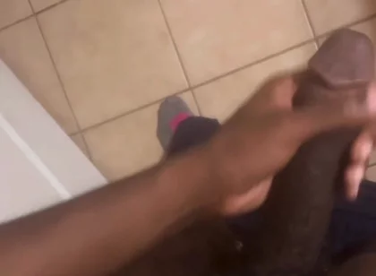 Slowly Wanking My BBC POV