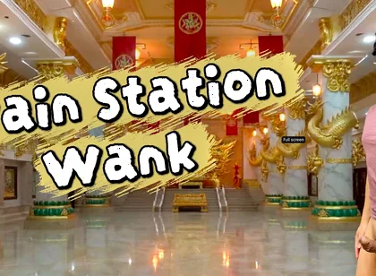 The Train Station Toilet Saved a Man After Getting His Cock Hard