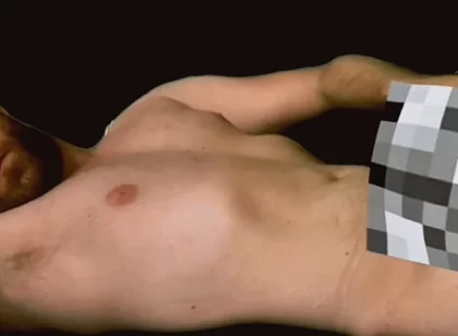 Touching My Dick While Having 2 Anal Orgasms.
