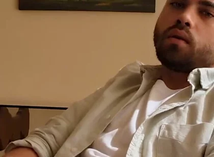 Short Clip - Horny in the Hotel Room