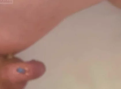 Tiny Parasite Guys Caught on Jules' Cock! See How He Gets Rid of Them and Punish Them:)