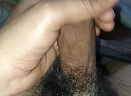 Indian Cute Gay Playing with His Cock