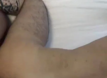 Huge Tatted White Cock for Your Tight Latin Hole