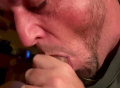 Sucking Uncut Cock
