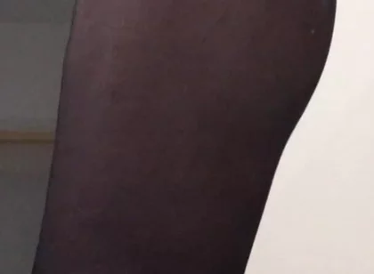 Husband Plays with Wife MILF Pantyhose