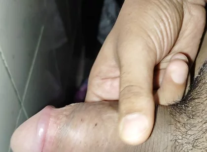 Uncut Black Strong Penis Mastrubation