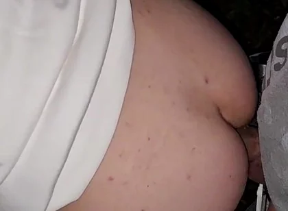 Breeding My Forest Slut Raw - Colouring His Ass with My Load