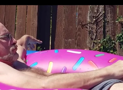 Jacking in the Pool by the Church