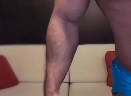 Straight Bodybuilder Shows off by Flexing and Posing Huge Muscular Body
