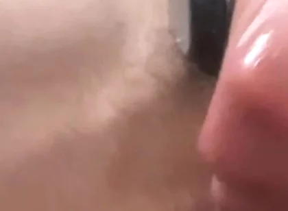 Jerk off Sitting Down with Camera Zoomed on My Mushroom Veiny Head