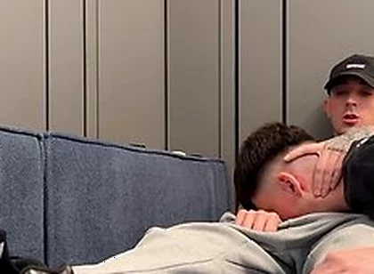 Bottom Sniffs Sweaty Socks And Gets A Creampie