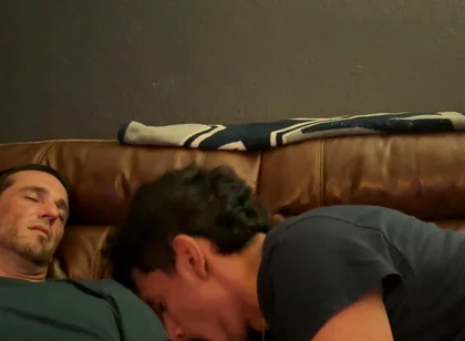 Latino Sucking Guero's Dick