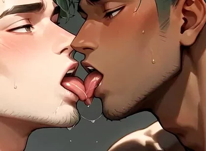 Green-haired Muscle's Sunlit Bedroom Creampie Explosion: Melting Gay Hardcore Porn!